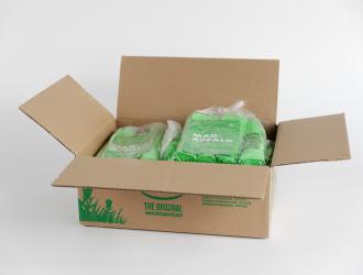 kasse med defekte bioposer